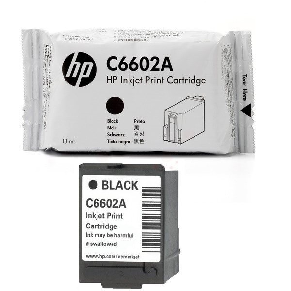 HP C6602A black 18 ml