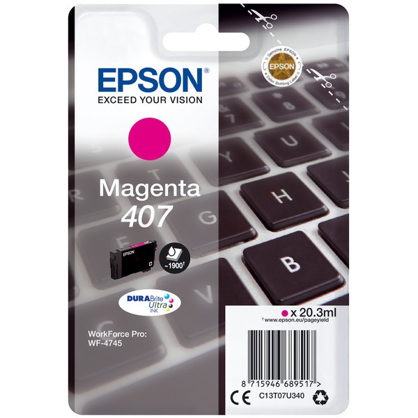 Epson C13T07U340 magenta 20,3 ml