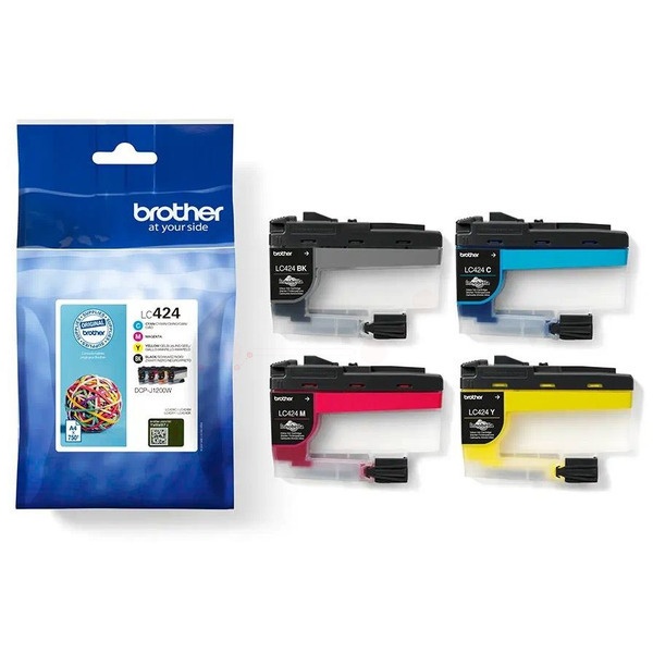 Brother LC424VAL black cyan magenta yellow