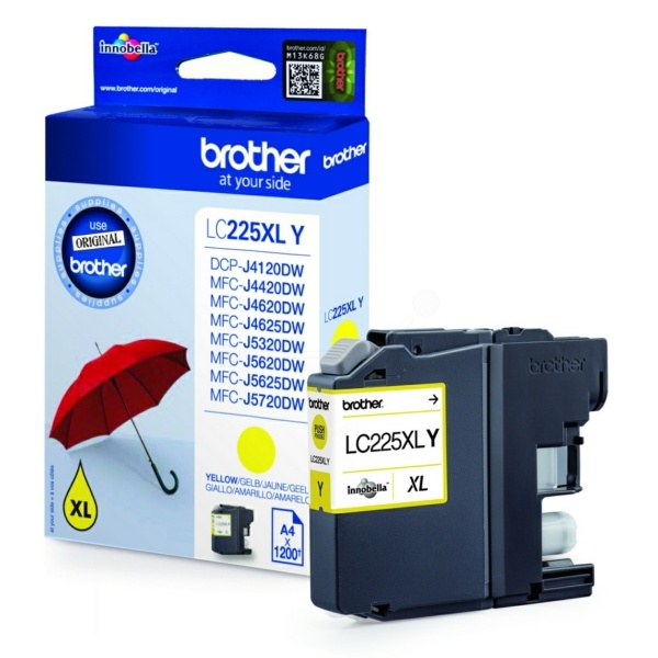 Brother LC225XLY yellow 11,8 ml