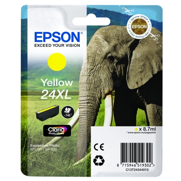 Epson 24XL yellow 8,7 ml