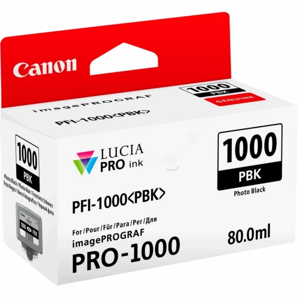 Canon PFI-1000 PBK photoblack 80 ml