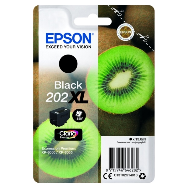Epson 202XL black 13,8 ml