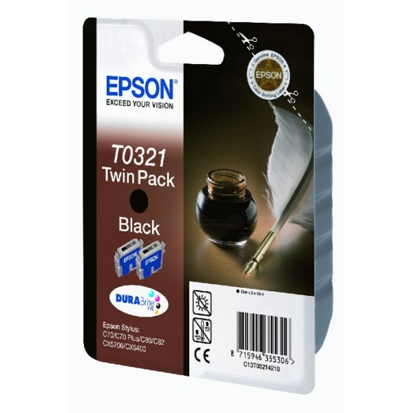 Epson T0321 black 33 ml