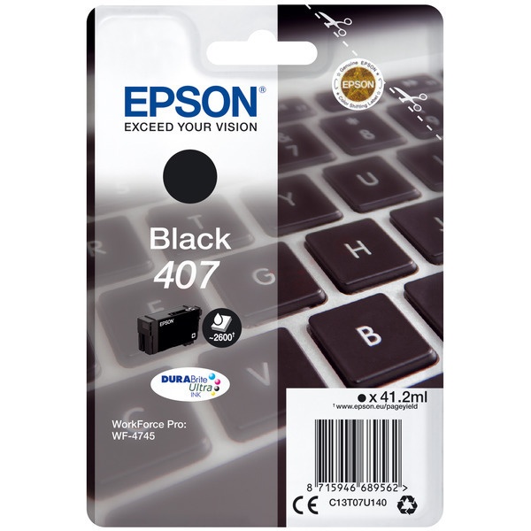 Epson C13T07U140 black 41,2 ml