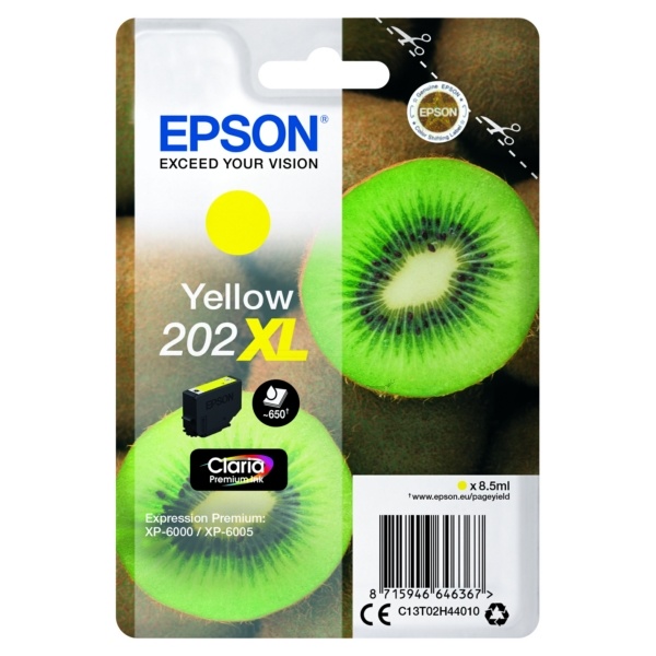 Epson 202XL yellow 8,5 ml