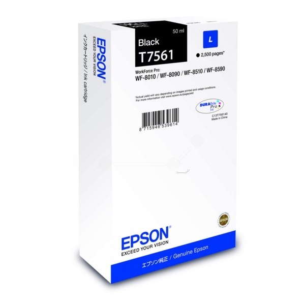 Epson T7561 black 50 ml
