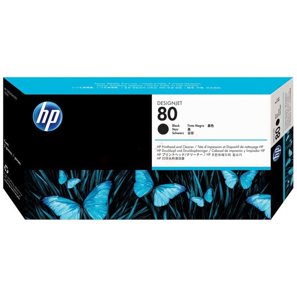 HP 80 black 17 ml