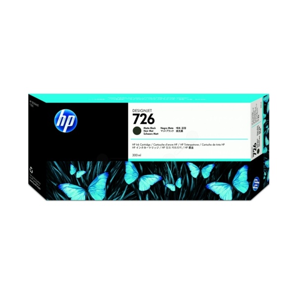 HP 726 blackmatte 300 ml