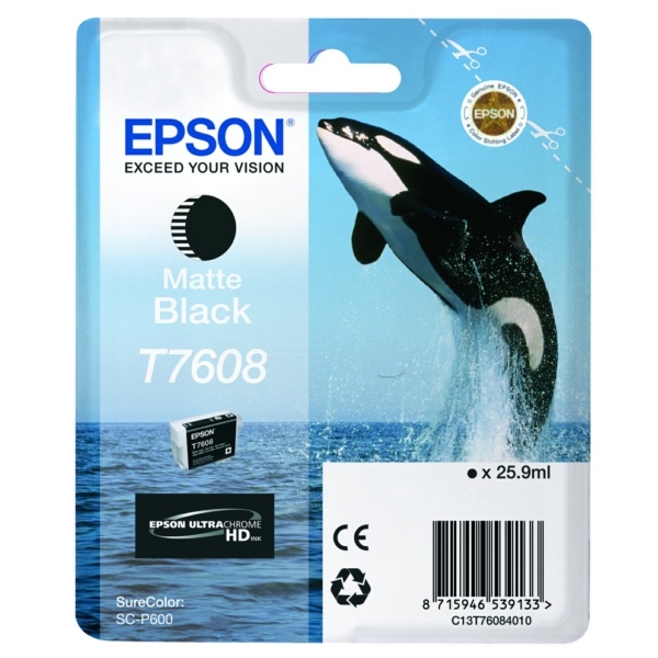 Epson T7608 blackmatte 25,9 ml