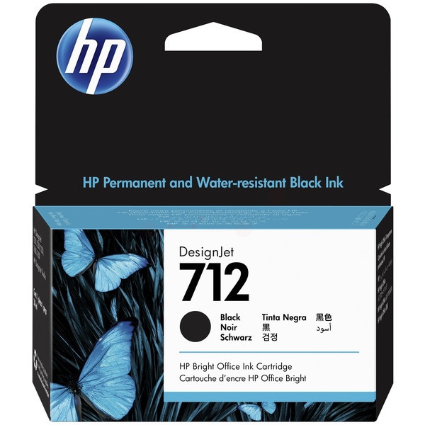 HP 712 black 38 ml