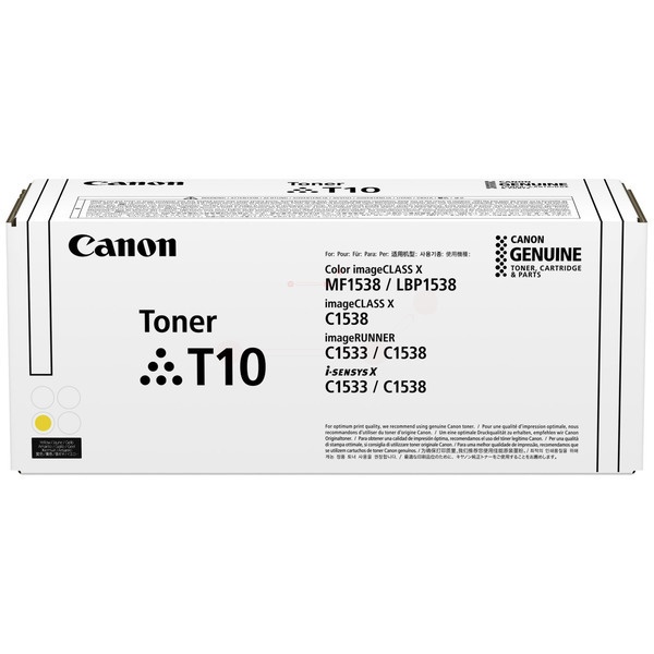 Canon T10 yellow