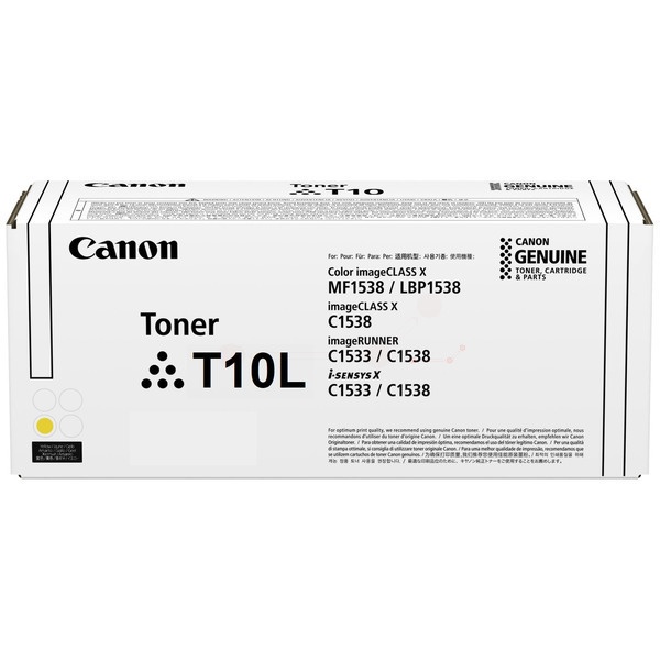 Canon T10L yellow