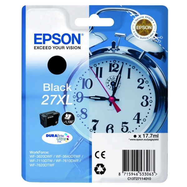 Epson 27XL black 17,7 ml