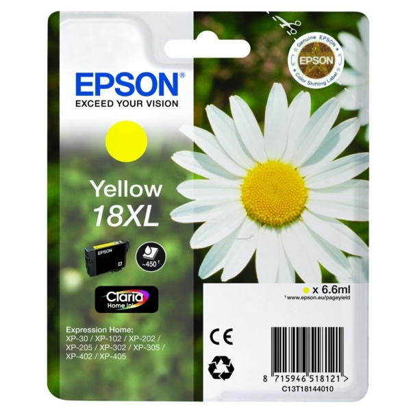 Epson 18XL yellow 6,6 ml