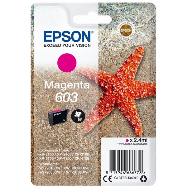 Epson 603 magenta 2,4 ml