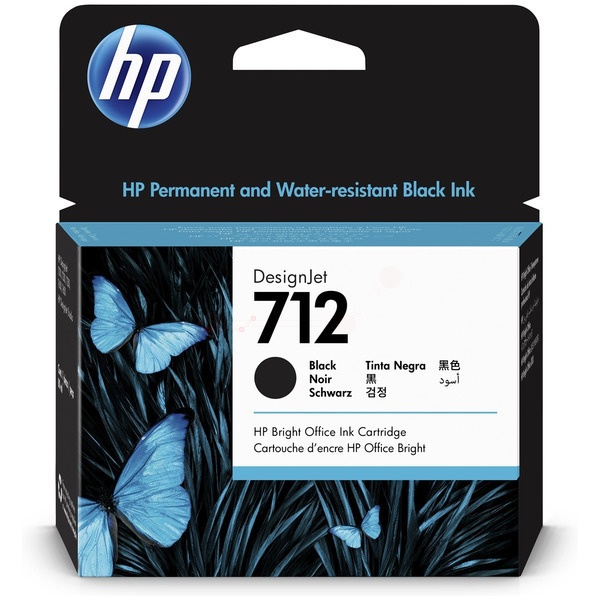 HP 712 black 80 ml