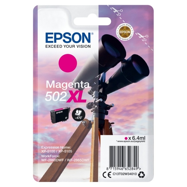 Epson 502XL magenta 6,4 ml