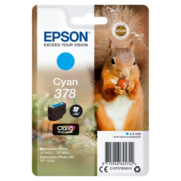Epson 378 cyan 4,1 ml