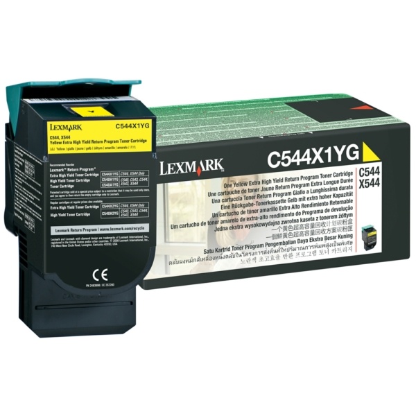 Lexmark C544X1YG yellow