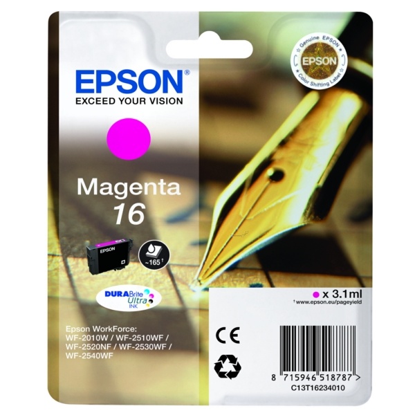 Epson 16 magenta 3,1 ml