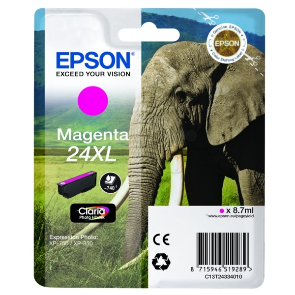 Epson 24XL magenta 8,7 ml
